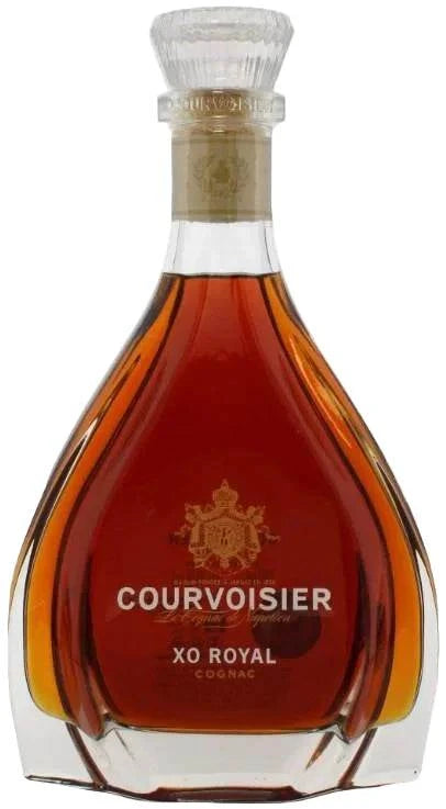 Courvoisier Cognac XO Royal 80 700 ML bottle showcasing luxurious extra old cognac with elegant packaging