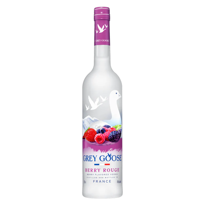 Grey Goose Berry Flavored Vodka Berry Rouge 80 750 ML