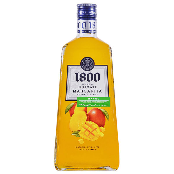 1800 The Ultimate Mango Margarita Ready To Drink 1.75 L