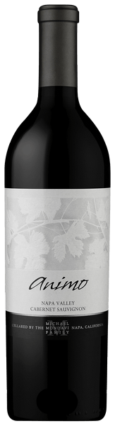 Michael Mondavi Animo Cabernet Sauvignon 2018 Napa Valley red wine bottle with elegant label