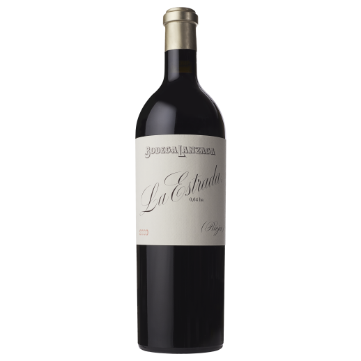 Bodega Lanzaga La Estrada Tinto 750 ML Spanish red wine bottle with Rioja Alavesa grape label