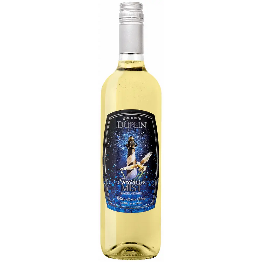 Duplin Southern Mist 750 ML sweet red wine bottle with ripe berry and spice notes