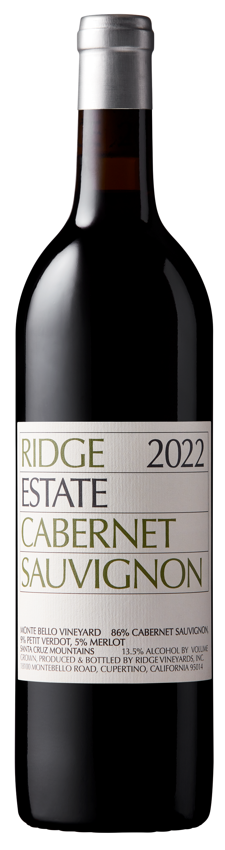 Ridge Santa Cruz Mountains Cabernet Sauvignon 2024 750 ML