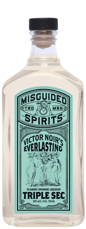 Misguided Spirits Liqueur Triple Sec Victor Noir's Everlasting 1 L