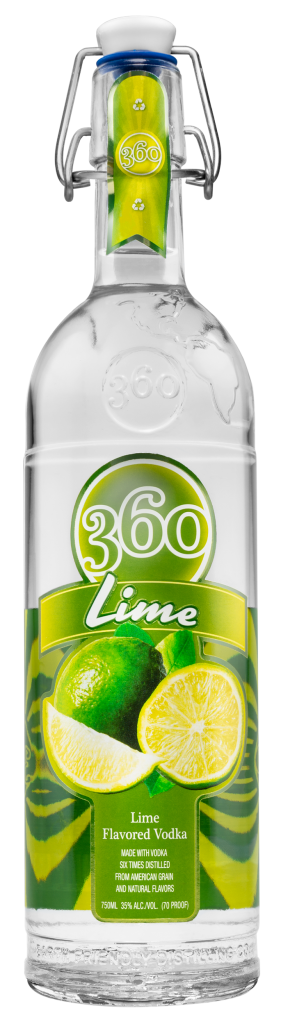 360 Lime Flavored Vodka 750 ML