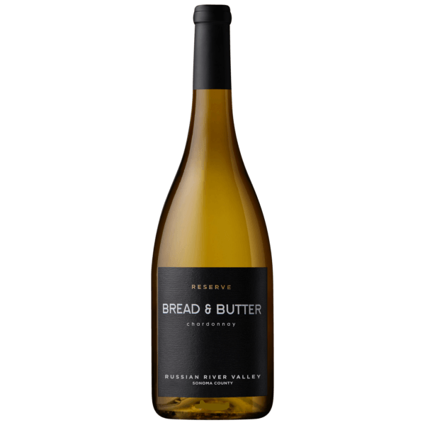 Bread & Butter Reserve Chardonnay 2022 750 ML bottle showcasing rich California white wine with creamy, buttery flavors and elegant oak notes