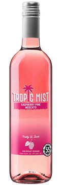 Tropic Mist Raspberry Pink Moscato Wine 750 ML