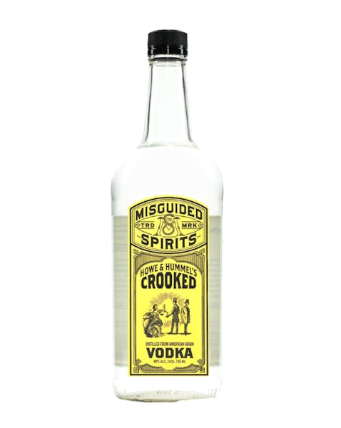 Misguided Spirits Howe & Hummel's Crooked Vodka 750 ML