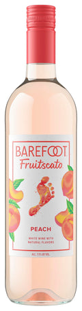 Barefoot Cellars Fruitscato Peach Moscato Sweet Wine 750 ML
