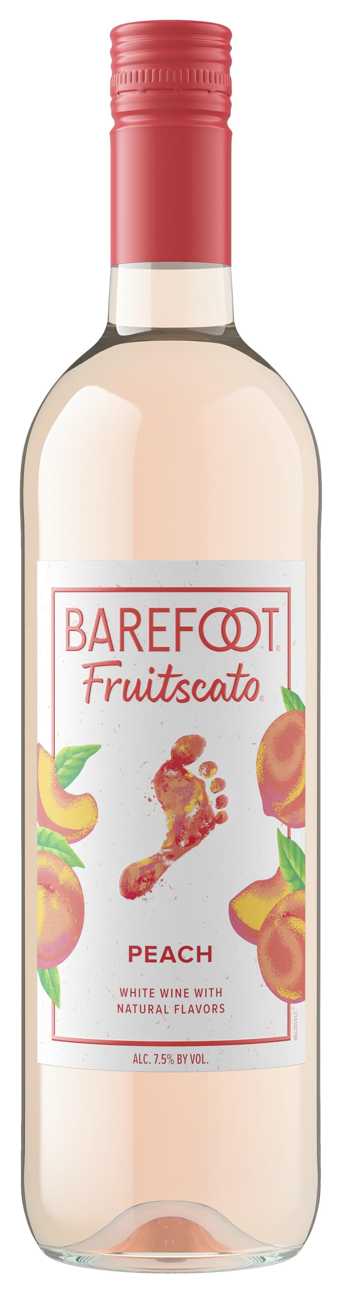 Barefoot Cellars Fruitscato Peach Moscato Sweet Wine 750 ML