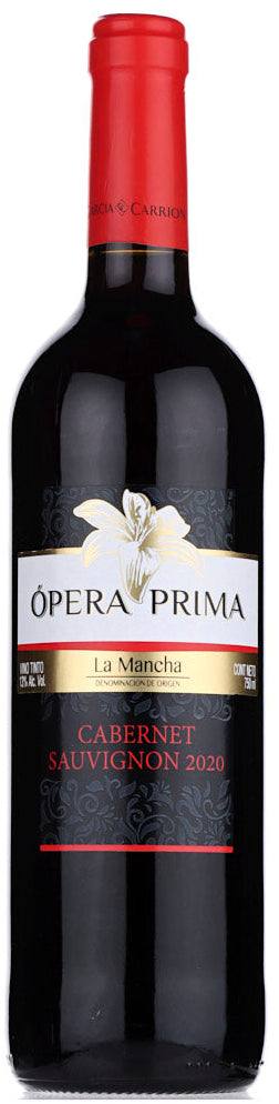 Opera Prima Cabernet Sauvignon 750 ML bottle showcasing bold, smooth red wine with dark fruit flavors and soft tannins