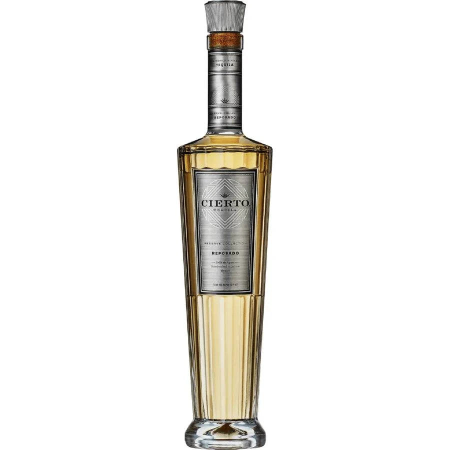 Cierto Tequila Reserve Collection Reposado 80 750 ML premium tequila bottle with elegant design