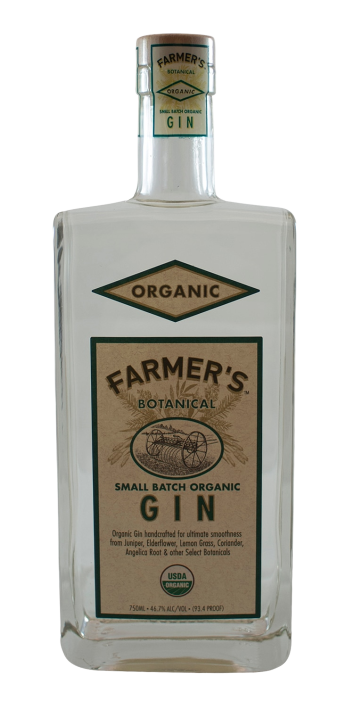 Farmers Gin 93 Proof 750 ML – Bold craft gin with juniper, citrus, and spice.