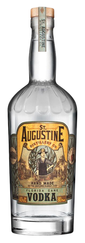 St. Augustine Florida Cane Vodka 750ML Bottle