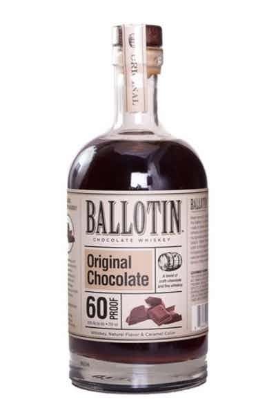 Bottle of Ballotin Original Chocolate Whiskey 750 ML