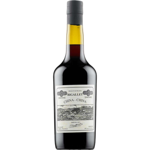 Bigallet China-China Amer 750 ML bottle with label showcasing classic French amaro.