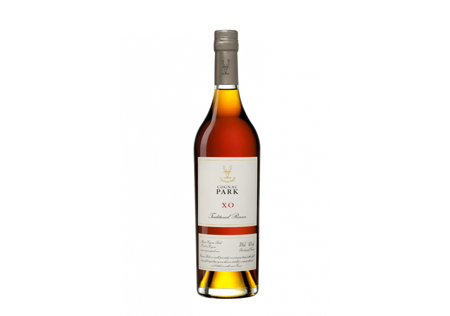 Cognac Park Traditional Reserve XO 750 ML bottle with label.