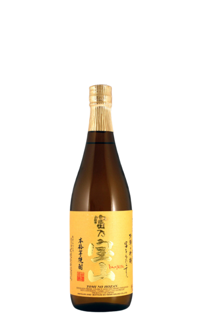 Bottle of Nishi Shuzo Tomino Hozan Imo Shochu 750 ML Japanese sweet potato shochu