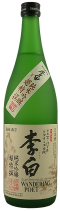 Rihaku Shuzo Wandering Poet Junmai Ginjo 720 ML