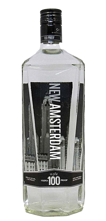 New Amsterdam No.574 Vodka 100 proof 1.75L bottle premium distilled smooth vodka