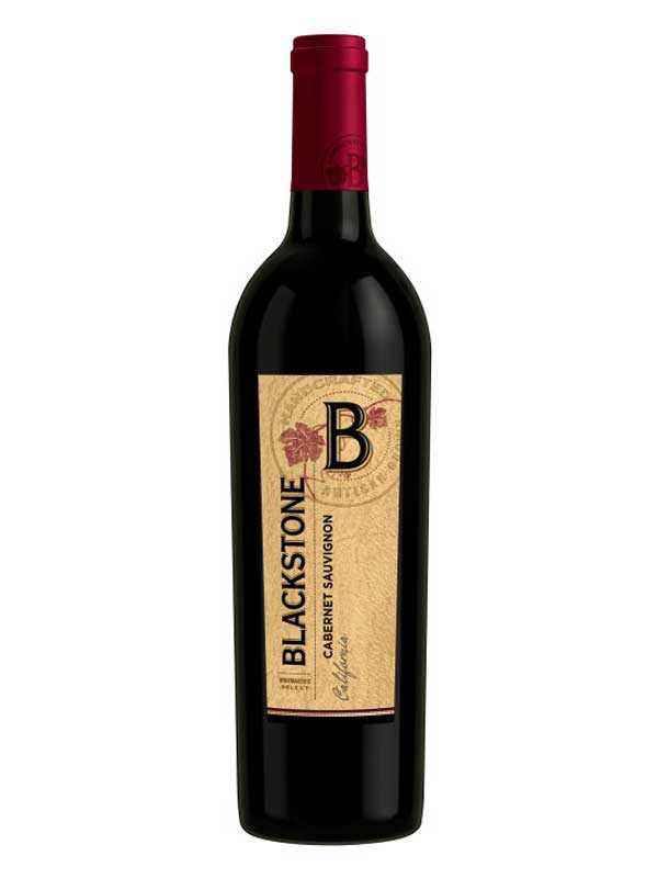 Blackstone Winery Cabernet Sauvignon California 750 ML bottle with vibrant blackberry and red cherry flavors.