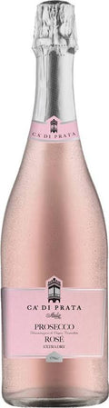 Ca' Di Prata Prosecco Rose Extra Dry 750 ML