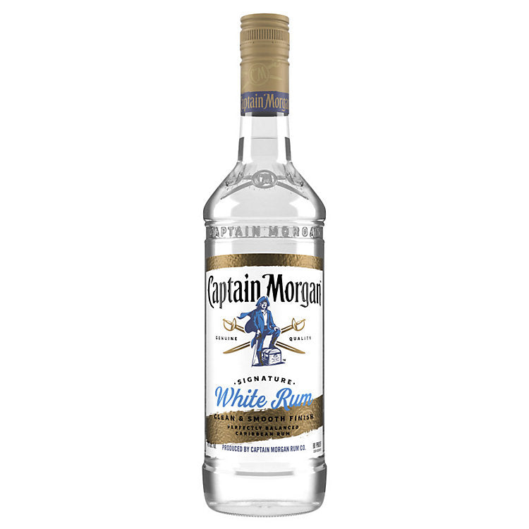 Captain Morgan Light Rum Signature White Caribbean Rum 80 1.75 L