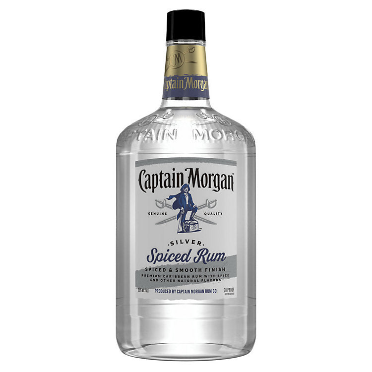 Captain Morgan Spiced Rum Silver 70 1.75 L