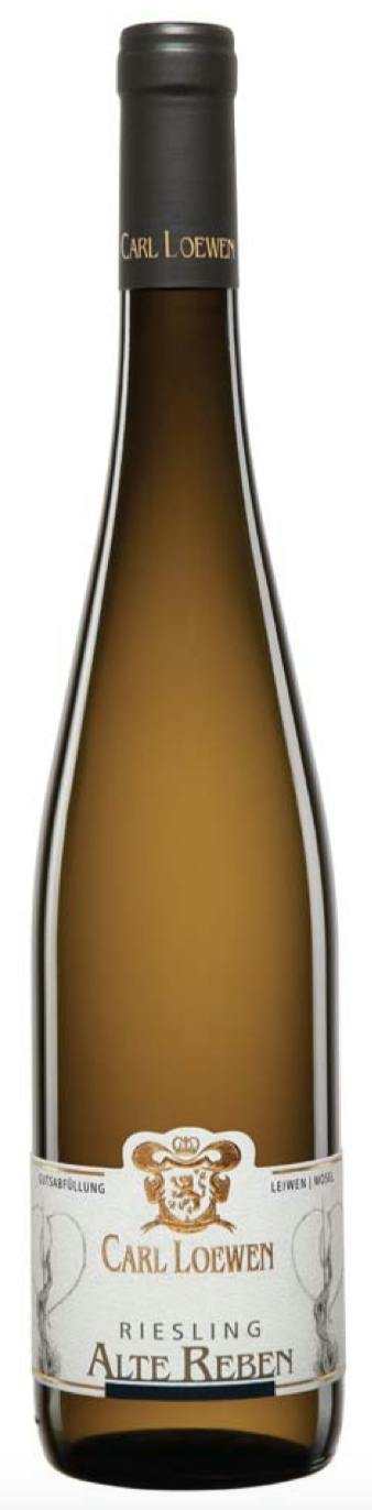Bottle of Carl Loewen Riesling Alte Reben Mosel 2018 white wine from Germany's Mosel region