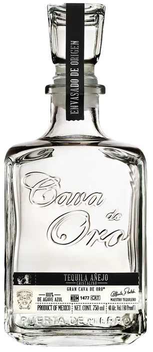 Cava de Oro Anejo Cristalino - Sipping Tequila 750 ML