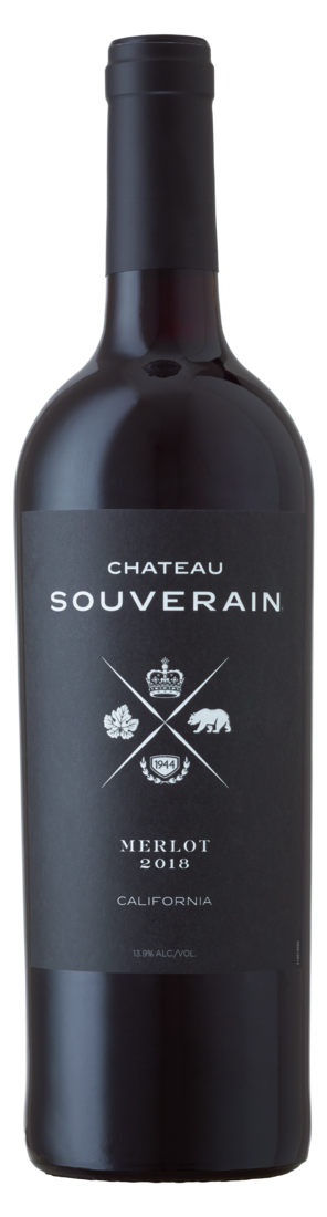 Chateau Souverain Merlot California 750ml | Smooth & Rich Red Wine