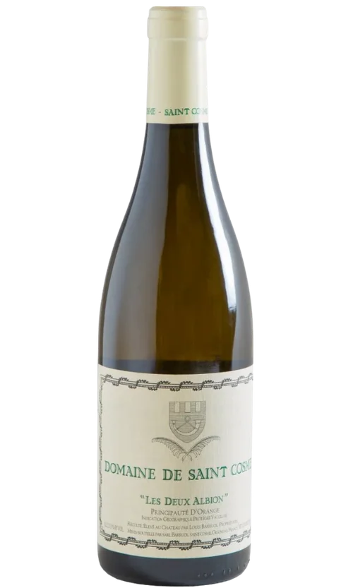 Chateau de Saint Cosme Cotes Du Rhone Les Deux Albion Blanc 2023 750 ML