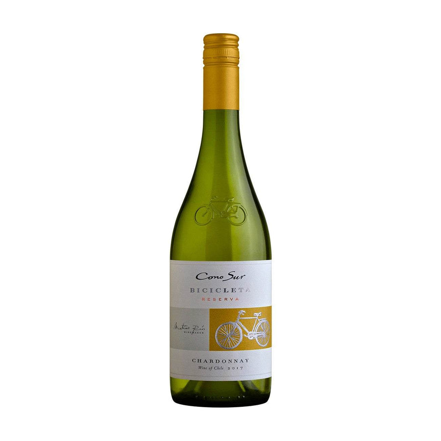 Cono Sur Bicicleta Chardonnay 750ml bottle with tropical fruit notes and creamy texture