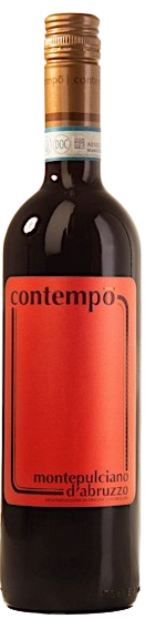 Contempo Montepulciano D'Abruzzo 2019 750 ML – Bold Italian Red Wine