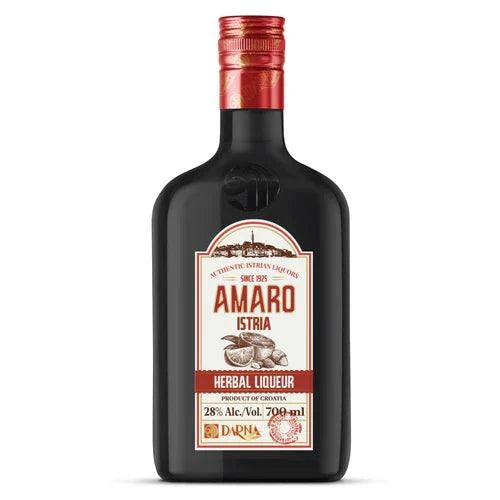Darna Amaro Herbal Liqueur 700 ML premium Croatian herbal liqueur bottle with Mediterranean herbs and spices