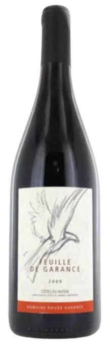 Domaine Rouge Garance Côtes Du Rhône Villages Rouge Garance 2017 bottle, premium red wine from Rhône Valley.