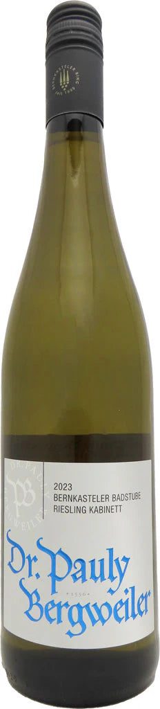 Dr. Pauly Bergweiler Bernkasteler Badstube Riesling Kabinett 2023 750 ML