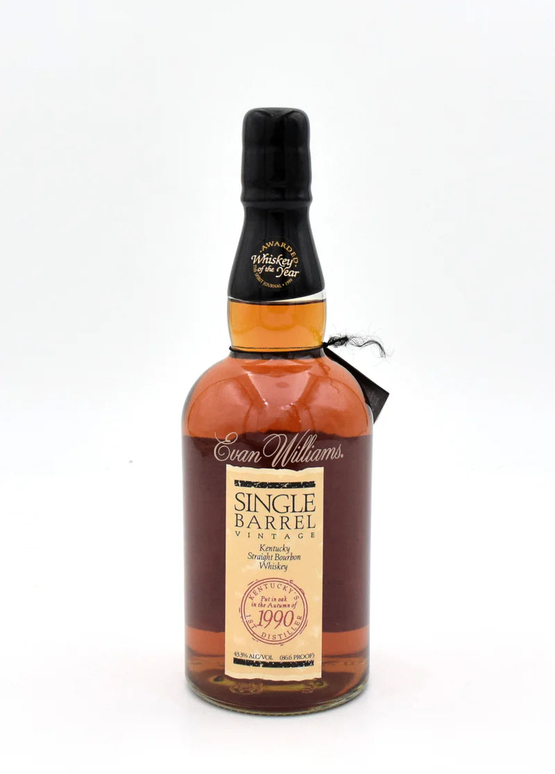 Evan Williams Single Barrel Vintage Straight Bourbon Whiskey 86.6 750 ML