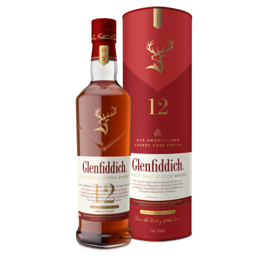 Glenfiddich 12Yr Sherry Cask Finish Scotch 750 ML