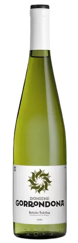 Gorrondona Bizkaiko Txakolina Blanco Doniene 2020 white wine bottle from Basque Country