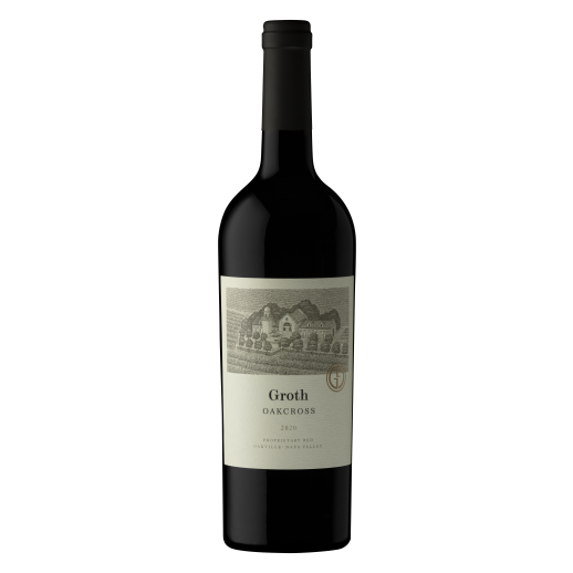 Groth Oakcross Proprietary Red 2020 Napa Valley red blend wine bottle 750ml