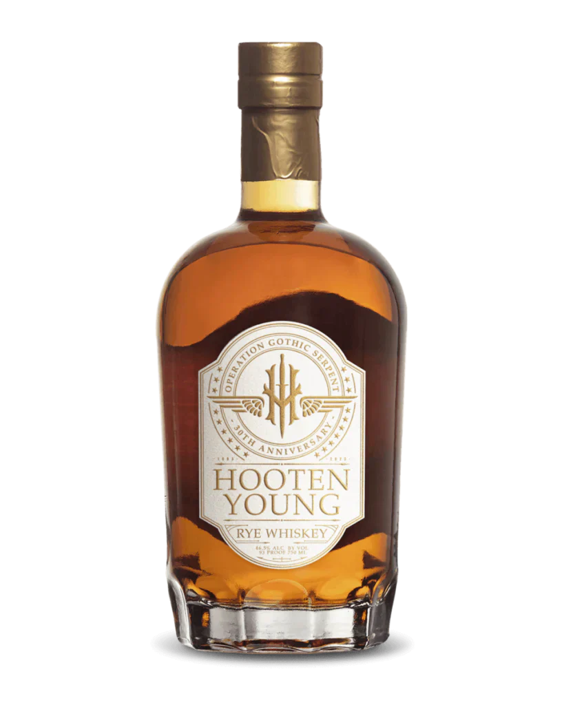 Hooten Young Rye Whiskey 750 ML – Premium small-batch American rye
