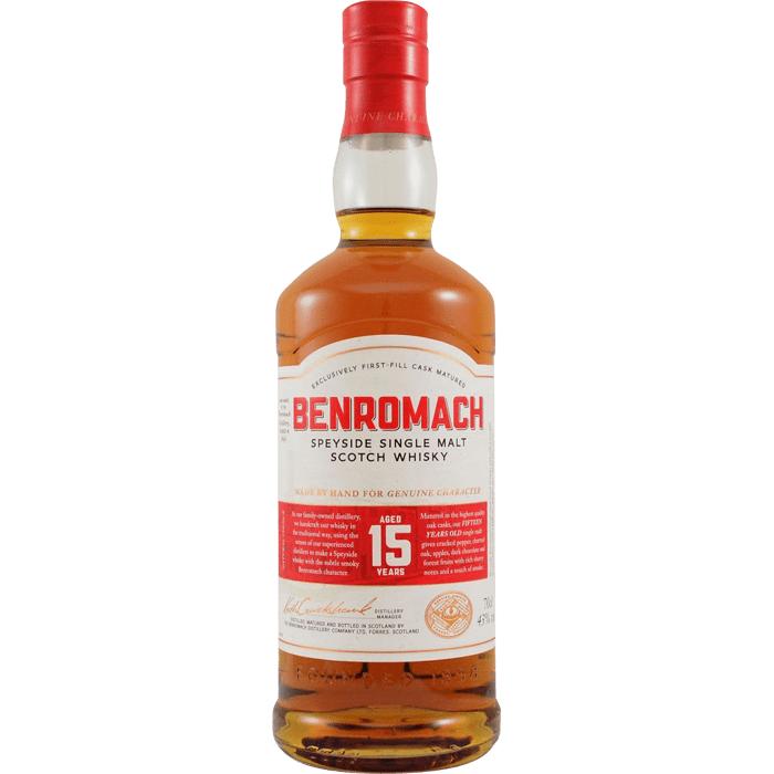 Benromach 15 Year Old Speyside Single Malt Scotch Whisky 750 ML