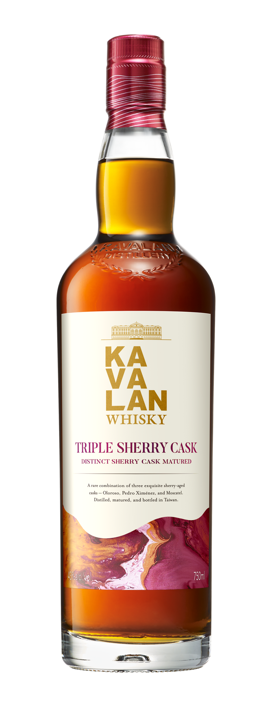 Kavalan Triple Sherry Cask Single Malt Whisky 750 ML