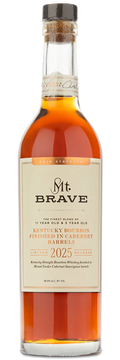 Mt. Brave Blended Bourbon Cask Strength Finished In Cabernet Barrels 2025 118.6 750 ML