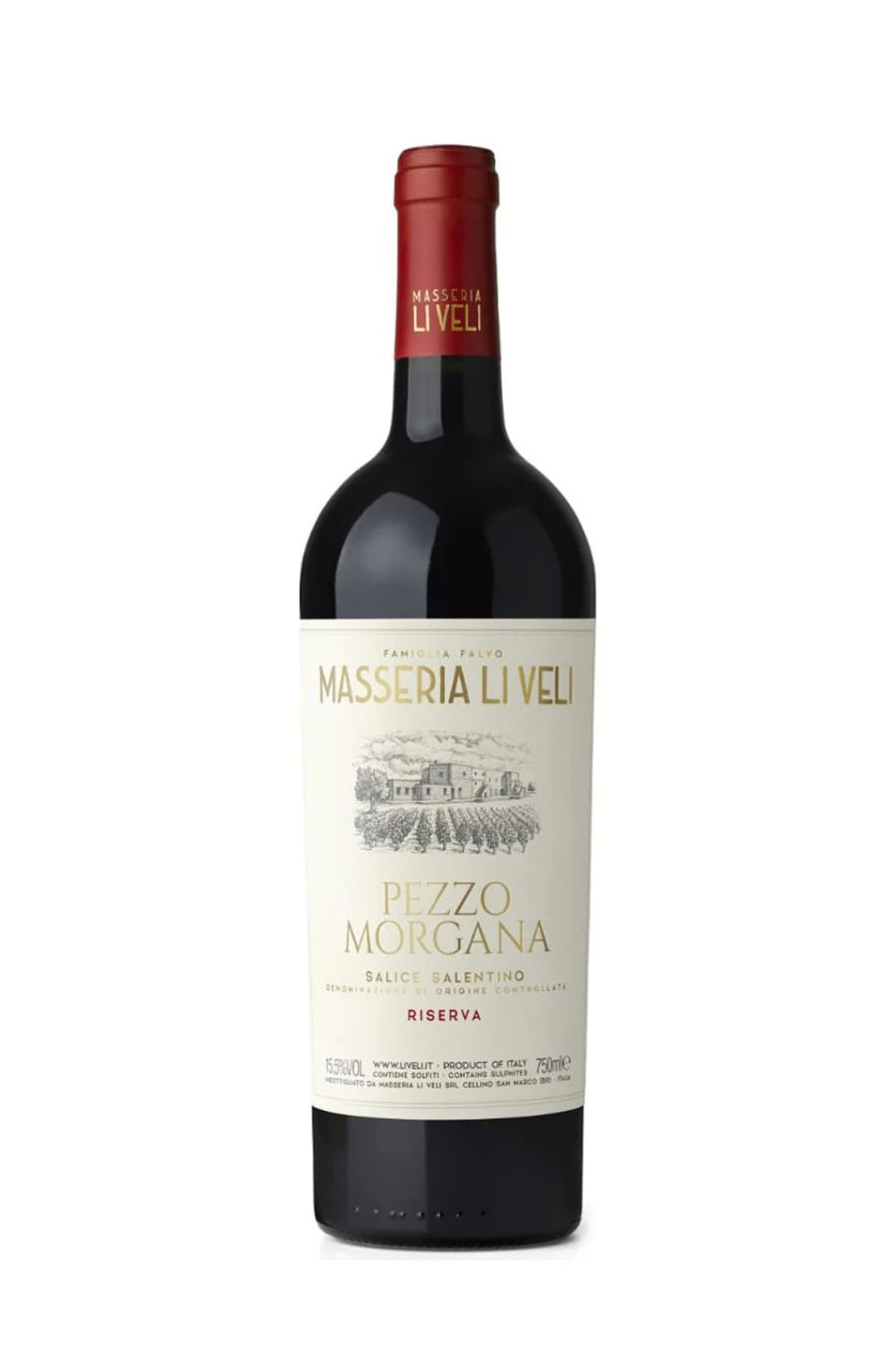 Li Veli Pezzo Morgana Salice Salentino Riserva 2022 750 ML