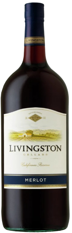 Livingston Cellars Merlot 1.5L | Smooth & Velvety Red Wine