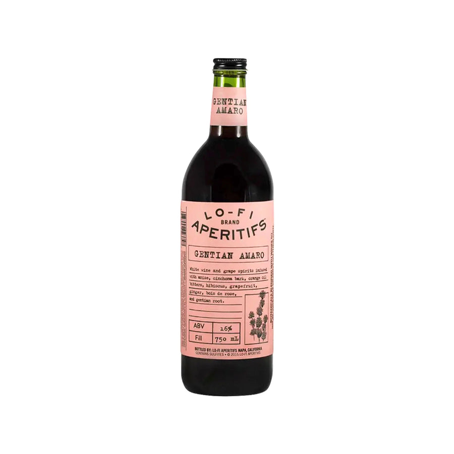 Lo-Fi Aperitifs Gentian Amaro Liqueur 750 ML