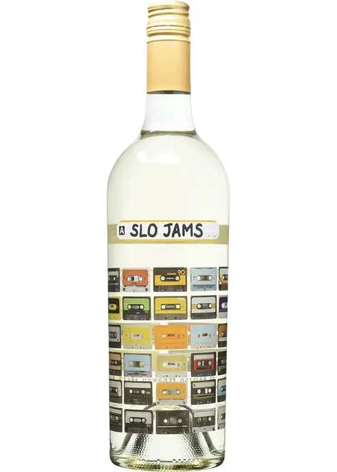 Slo Jams Sauvignon Blanc 2022 750 ML bottle with crisp white wine label