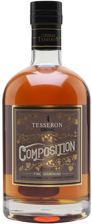 Tesseron Composition Fine Champagne Cognac 750 ML bottle displaying elegant label design.